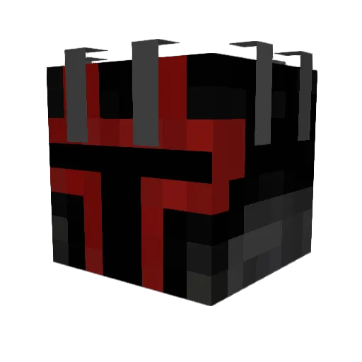 qFlowD_D Minecraft avatar head, 3D render