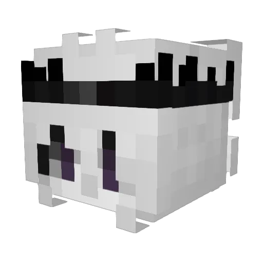 qSexy Minecraft avatar head, 3D render