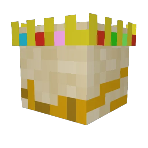 q_zt Minecraft avatar head, 3D render