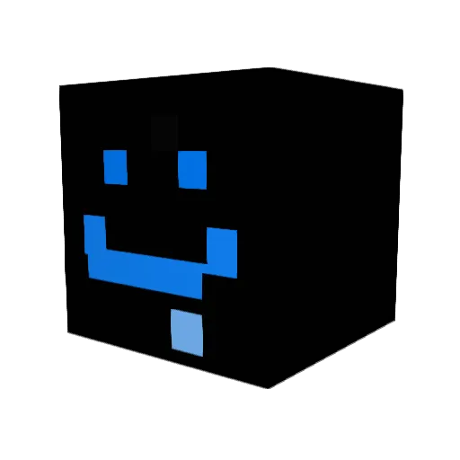 qa3h Minecraft avatar head, 3D render
