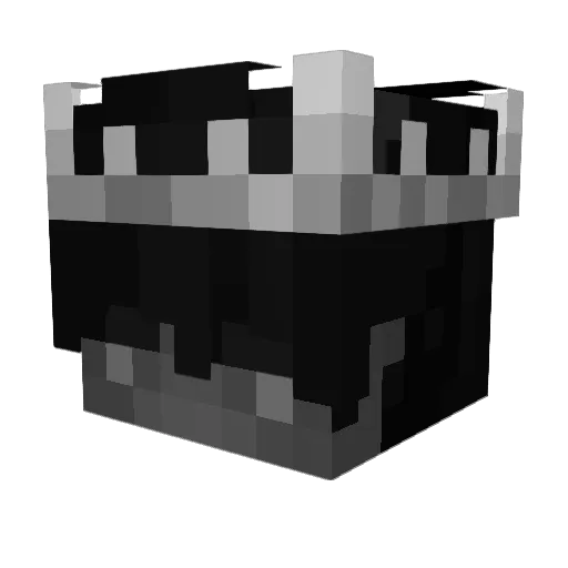 qaecy Minecraft avatar head, 3D render