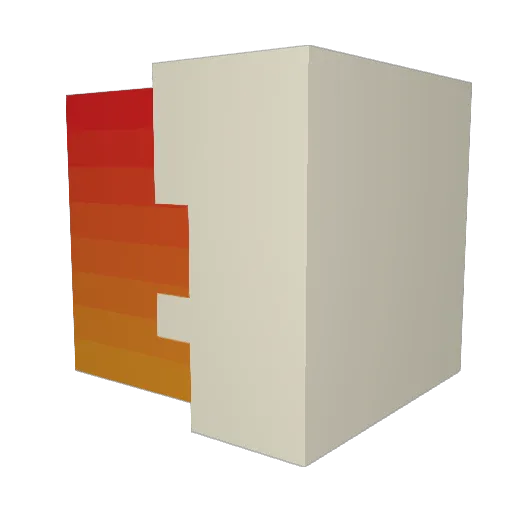 qchris137 Minecraft avatar head, 3D render