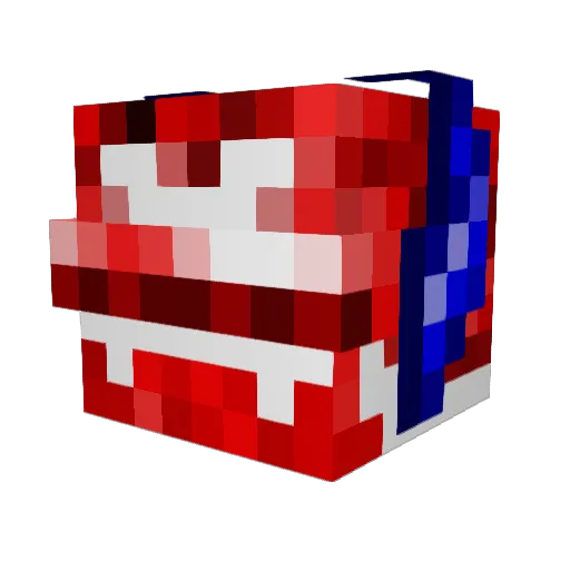 qdiddy77 Minecraft avatar head, 3D render
