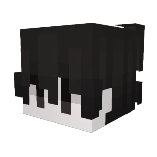 qi_yeeee Minecraft avatar head, 3D render