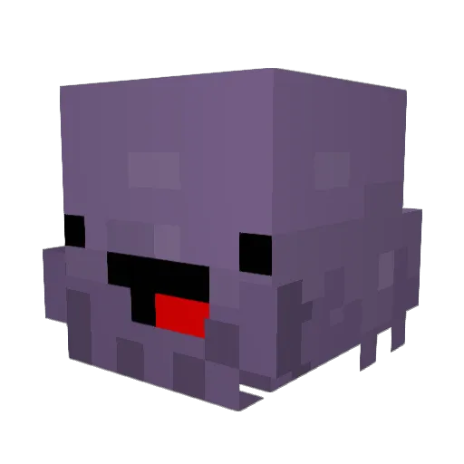qianm Minecraft avatar head, 3D render