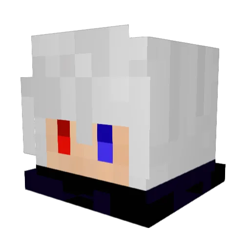 qifeng520 Minecraft avatar head, 3D render