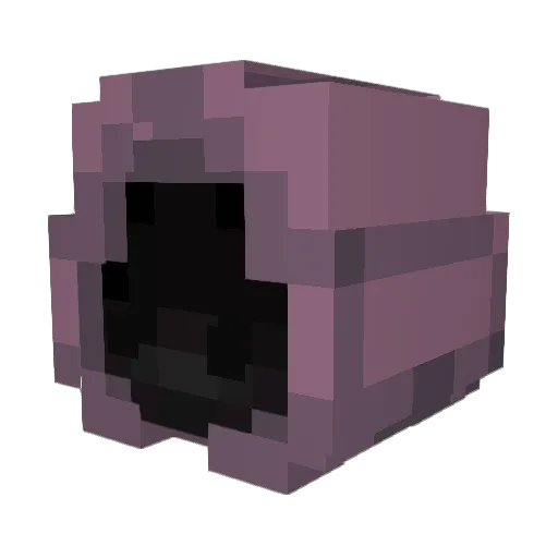 qifsha Minecraft avatar head, 3D render
