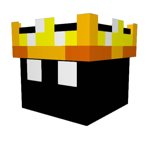 qingfengchunhei Minecraft avatar head, 3D render