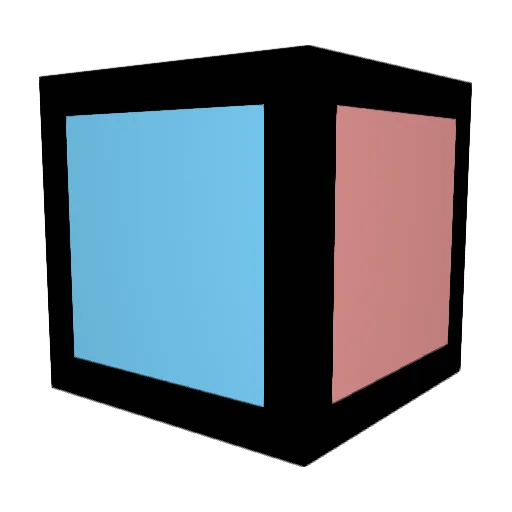 qjiao Minecraft avatar head, 3D render