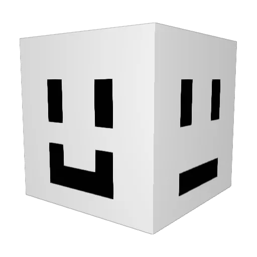 qkawl14 Minecraft avatar head, 3D render
