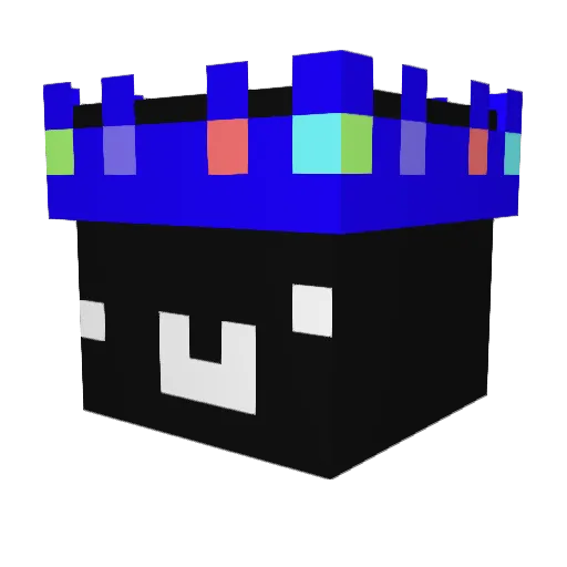 qkoal01 Minecraft avatar head, 3D render