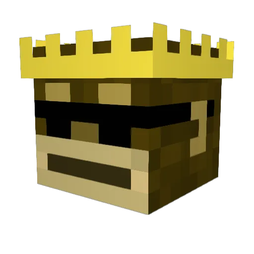 qlay98 Minecraft avatar head, 3D render
