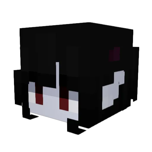 qncyprom Minecraft avatar head, 3D render
