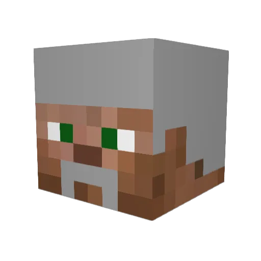 qoaks00 Minecraft avatar head, 3D render