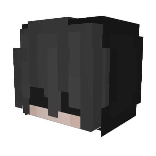 qoddes Minecraft avatar head, 3D render
