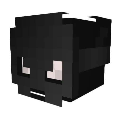 qodsnito Minecraft avatar head, 3D render