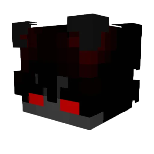 qoxofkd0923 Minecraft avatar head, 3D render