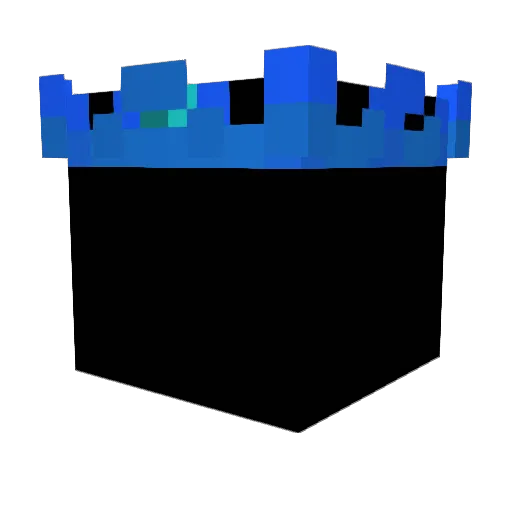 qq1100 Minecraft avatar head, 3D render