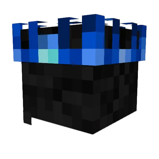 qstronaut Minecraft avatar head, 3D render