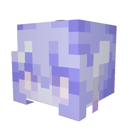 qtpiepi Minecraft avatar head, 3D render