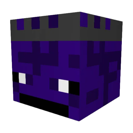 qu1tezy Minecraft avatar head, 3D render