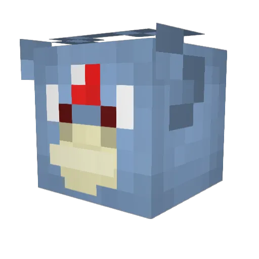 quagmire1998 Minecraft avatar head, 3D render