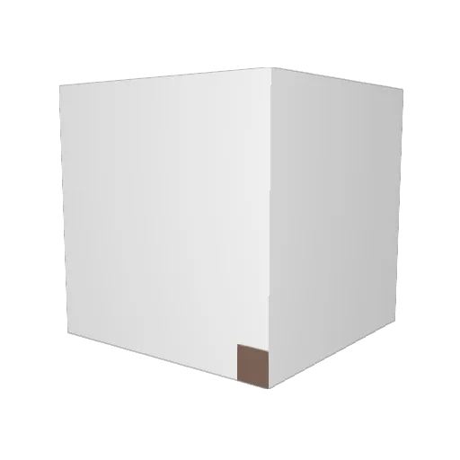 quaintkibbles Minecraft avatar head, 3D render