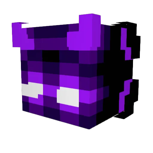 quakminer Minecraft avatar head, 3D render