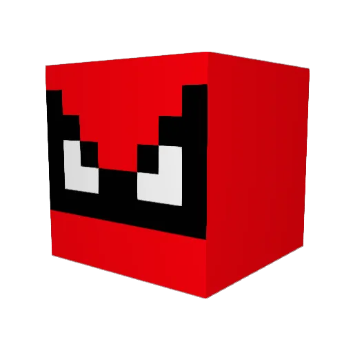 quarffy Minecraft avatar head, 3D render