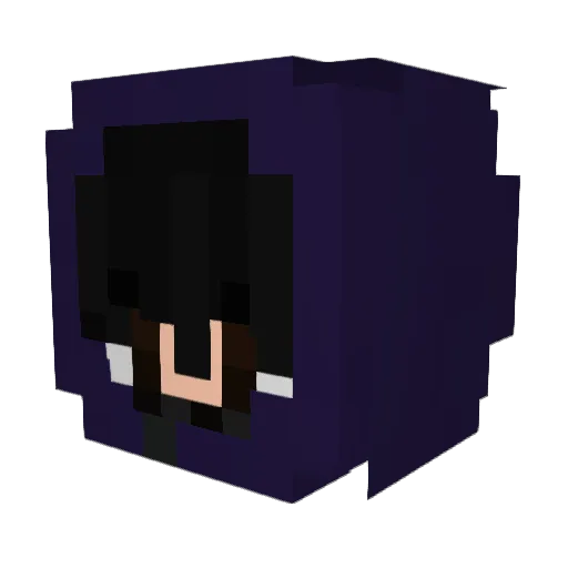 quasar912 Minecraft avatar head, 3D render