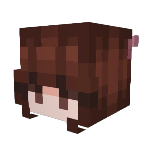 queenBee984 Minecraft avatar head, 3D render