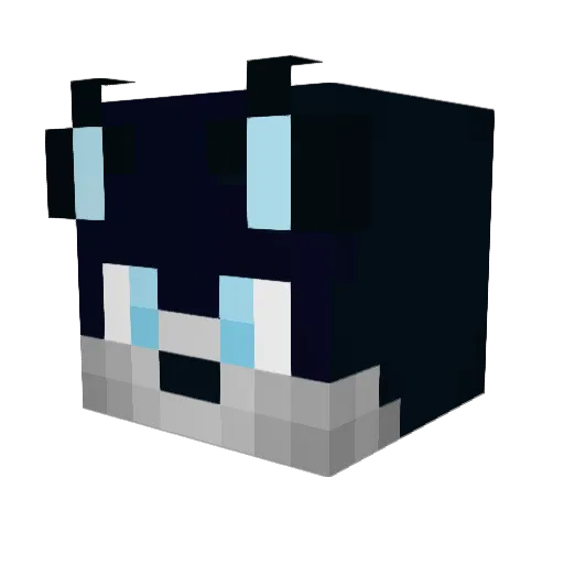 queenalex100 Minecraft avatar head, 3D render