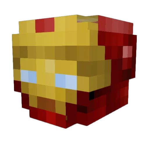 queendolor Minecraft avatar head, 3D render