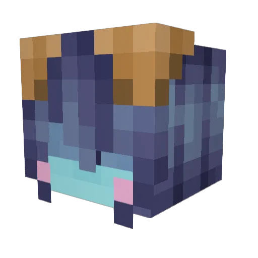 quefmaster3000 Minecraft avatar head, 3D render