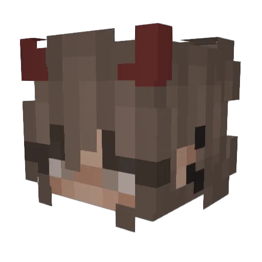 quennvenus14 Minecraft avatar head, 3D render