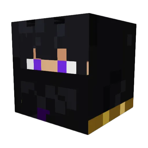quent974 Minecraft avatar head, 3D render