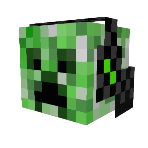 quentin59420 Minecraft avatar head, 3D render