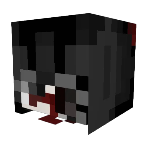 quentin_main Minecraft avatar head, 3D render