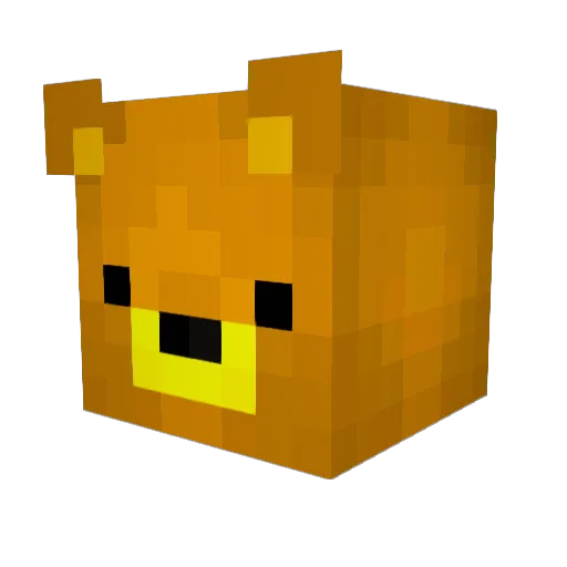 quicklolxdd Minecraft avatar head, 3D render