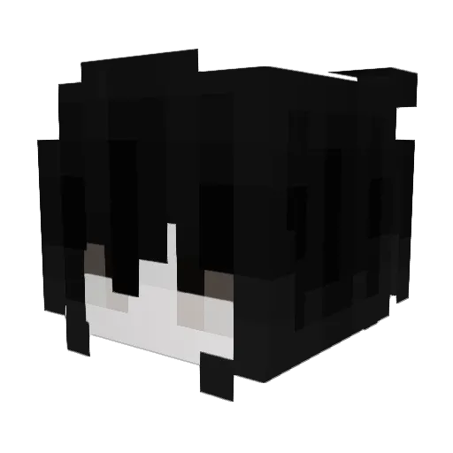 quicksale Minecraft avatar head, 3D render