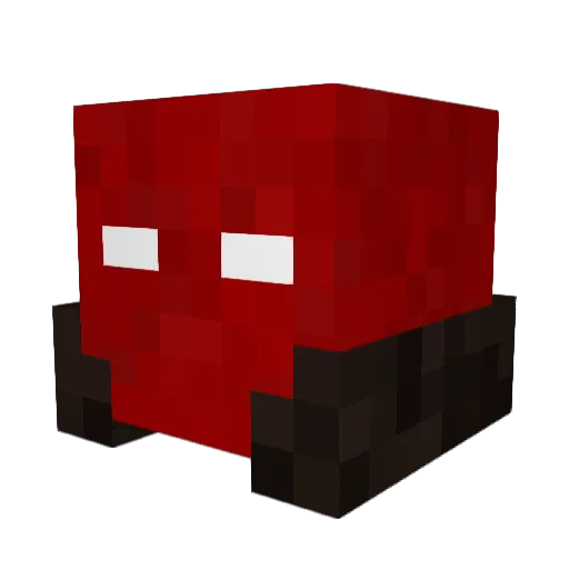 quicksilverdrgn Minecraft avatar head, 3D render