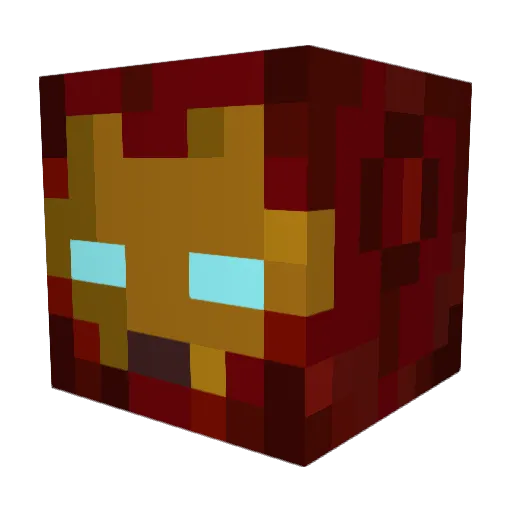 quietriot089 Minecraft avatar head, 3D render