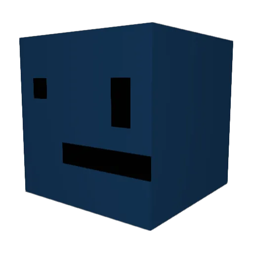 quinn902 Minecraft avatar head, 3D render