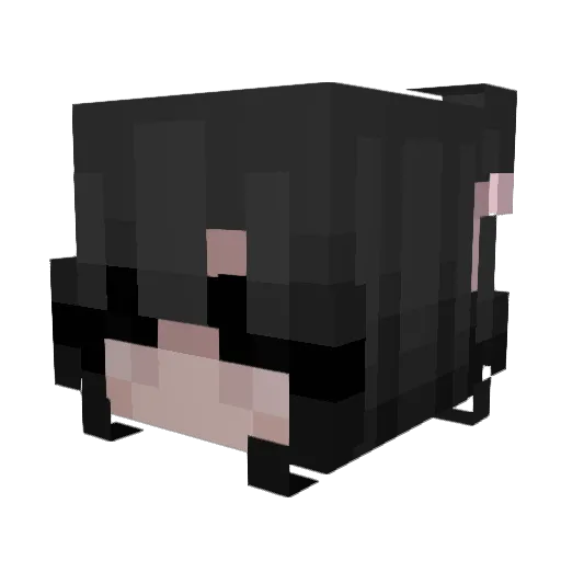 quinn_azb Minecraft avatar head, 3D render