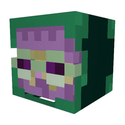 quinn_tessence Minecraft avatar head, 3D render