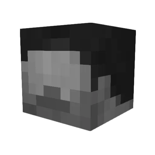 quitez Minecraft avatar head, 3D render