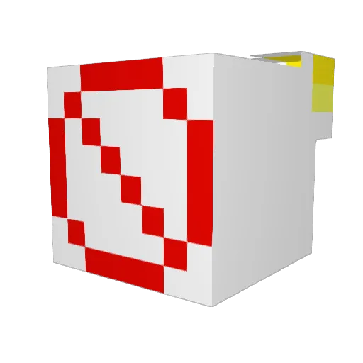 quiz0x Minecraft avatar head, 3D render