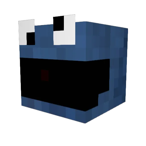 quizy31 Minecraft avatar head, 3D render