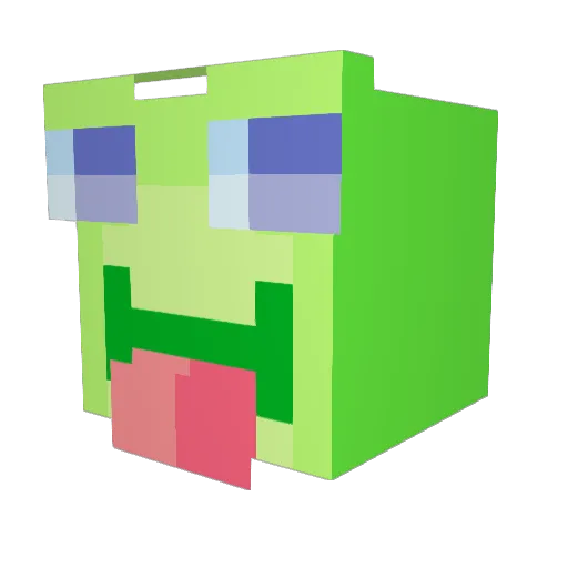 quool_quid Minecraft avatar head, 3D render