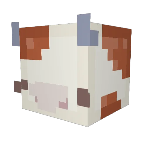 quorgey Minecraft avatar head, 3D render